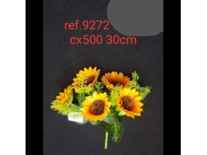 FLOR ARTIFICIAL ROSA COM 10 GALHOS