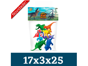 DINOSSAUROS - 8 UNIDADES (CARTELA) 356