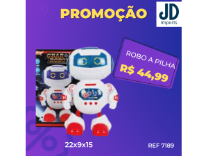 BRINQUEDO ROBO A PILHA  CP117189