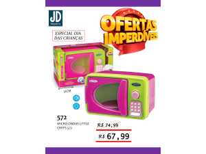 MICRO ONDAS LITTLE CHEFS 572