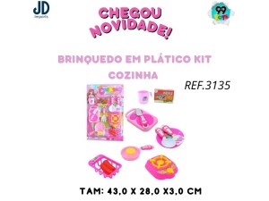 BRINQUEDO EM PLASTICO KIT COZINHA - 0118