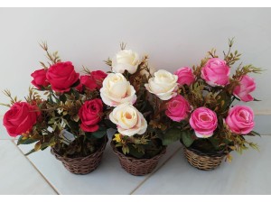 FLOR ARTIFICIAL COM VASO 0523